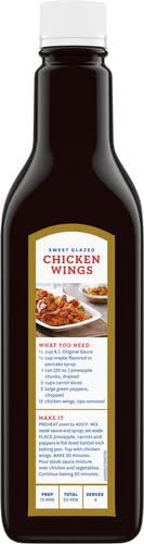 Original Steak Sauce for Flavorful Grilled Steaks and Burgers
| Original Steak Sauce, 15 oz Bottle for Meat Lovers
| Or