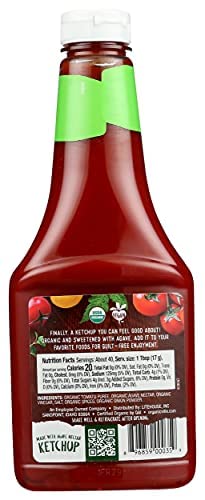 Organicville Organic Ketchup for Health-Conscious Families - Perfect for Burgers and Fries
| Organicville Organic Ketch