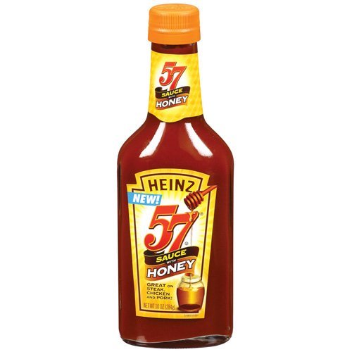 Heinz 57 Steak Sauce with Honey | 10oz Bottle (Pack of 3) | Steak Lovers | Grilling | Sweet and savory flavor boost | Ea