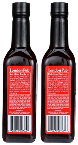 London Pub Sauce Steak & Chop - Premium Flavor for Steak and Chop Lovers - Perfect for Home Cooking and BBQ - Rich Umami