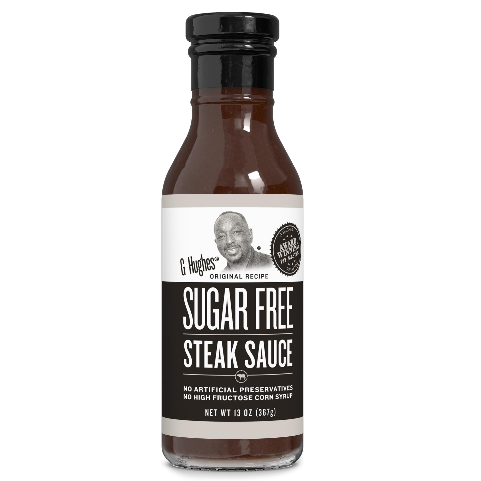 G Hughes Gluten Free Sugar Free Steak Sauce - No Preservatives, No Added Sugar - 13 Oz (1-Pack)  
G Hughes Gluten Free S