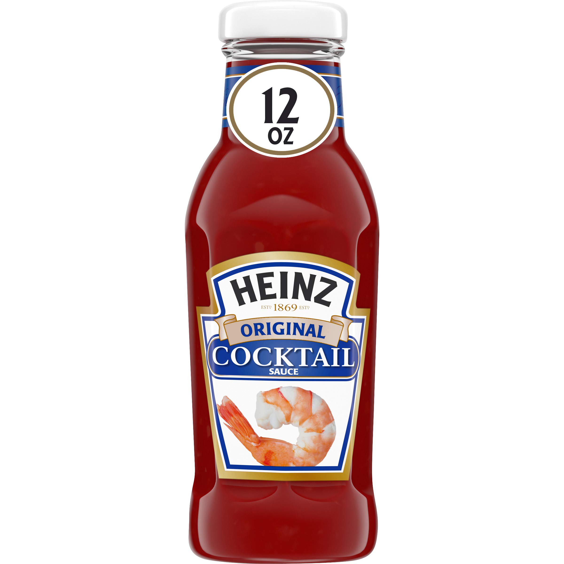 Heinz Cocktail Sauce for Burgers and Wings, Thick and Savory Sauce for Party Snacking, Perfect for Tailgating and Tailg
